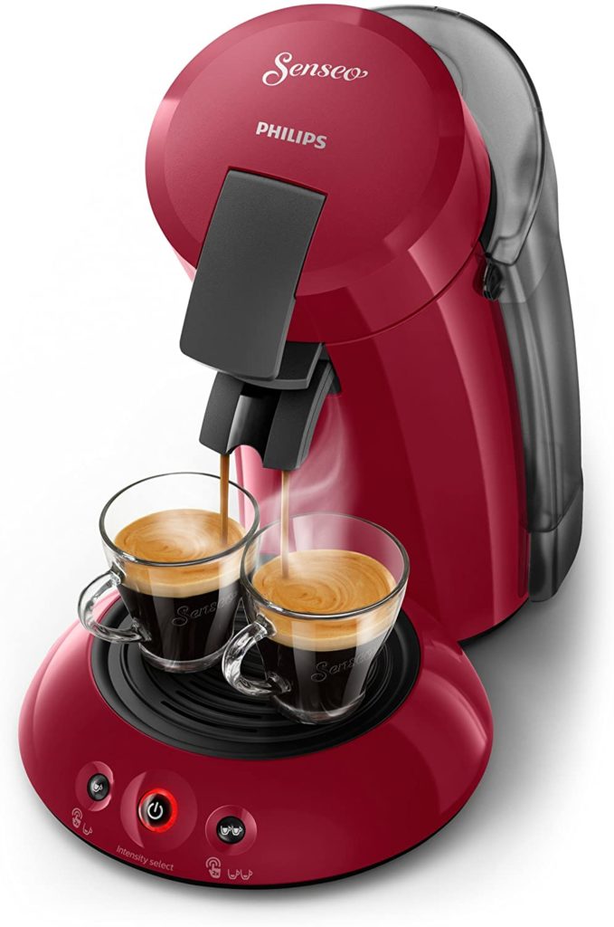 Machine à dosettes d'origine Philips Senseo XL HD6555/82 avec technologie Coffee Boost